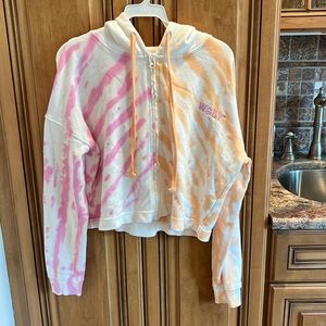 WSLY Cropped Hoodie Sweatshirt